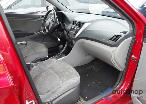 2017 Hyundai Accent Se из США, поврежденный, VIN KMHCT5AE5HU338344